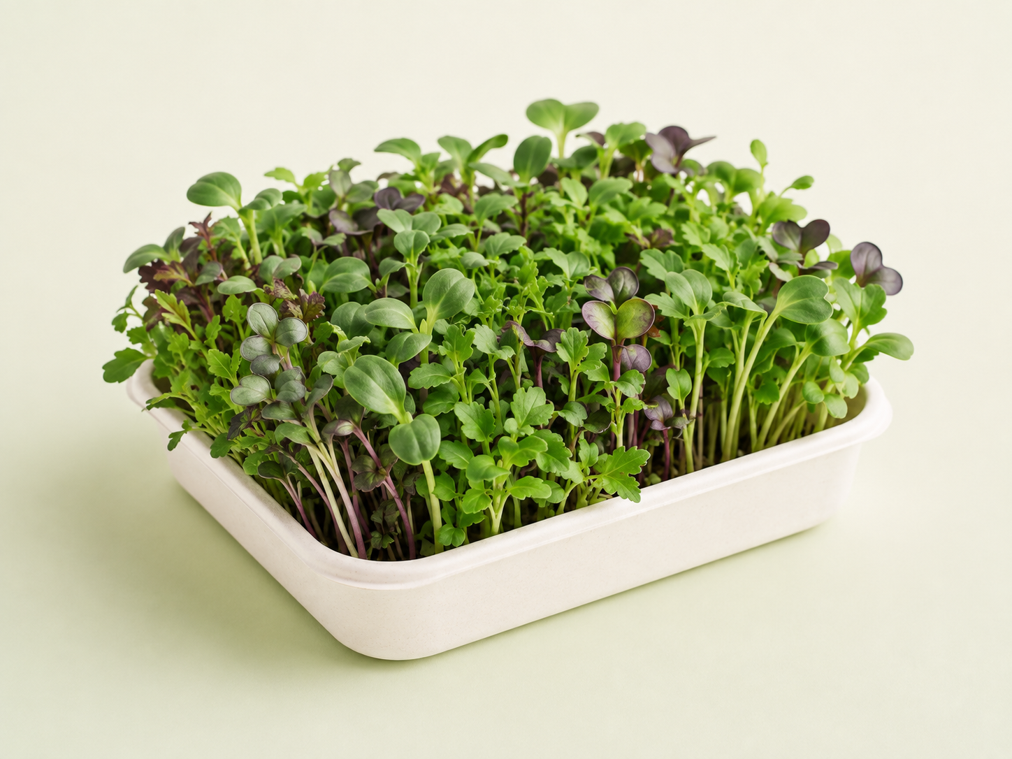 Weekly Kibo Bowl microgreens subscription tray